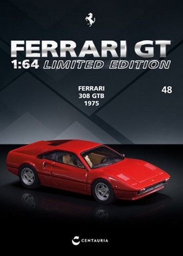 NEW IXO 1:64 FERRARI 308 GTB - 1975 +BOX +Magazine - Foto 1 di 4
