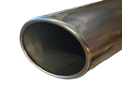 LCGP Exhaust Tip 2.5" Inlet to 4" Outlet 2PCS, 17" Long SH254017RAC(2) - Picture 4 of 5