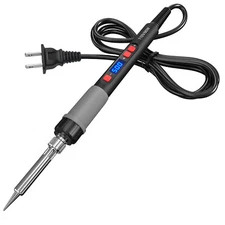 Soldering Iron Kit 90W LCD Digital Soldering Gun Portable Solder Iron Adjustabl