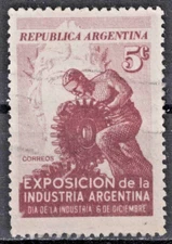 ARGENTINA:1946 SC#559 Used Day of Argentine Industry  AJ1110