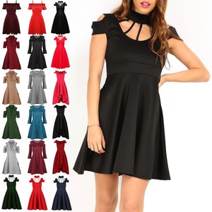 choker skater dress