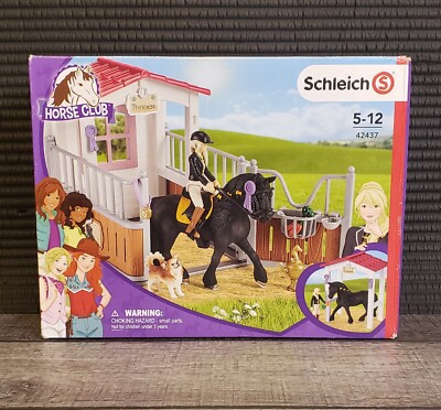 Schleich Horse Club Playset With Tori And Princess - 15 Piece Horse Toy Stable