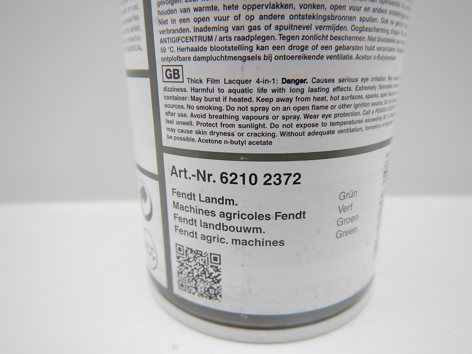 FORCH 4-in-1 Traktor Lackspray – GRÜN, 400 Ml, Dickschichtlack Mit Rostschutz, Schnell Trocknend