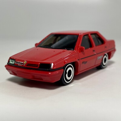 Proton Saga 1:64 Diecast Diorama Model Car Red #41