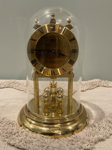 Quartz Rotating Pendulum Clock- Made In Germany- Trenkle - Picture 2 of 11