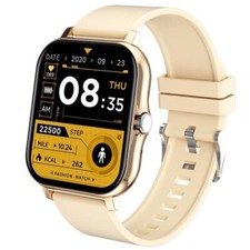 Men Women Smart Watch Silicone Band Fitness Tracker Touch Screen Teen Smartwatch
