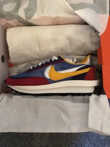 waffle sacai blue multi