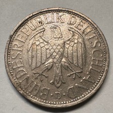 1971 Germany 1 Mark - D - Beautiful Coin - #A-060-B