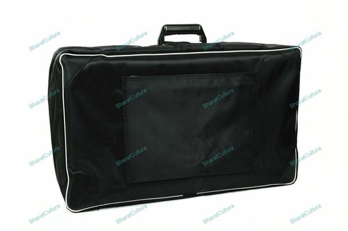 Indian Cultura Professional Portable Folding Harmonium With Padded Bag - Foto 11 di 16