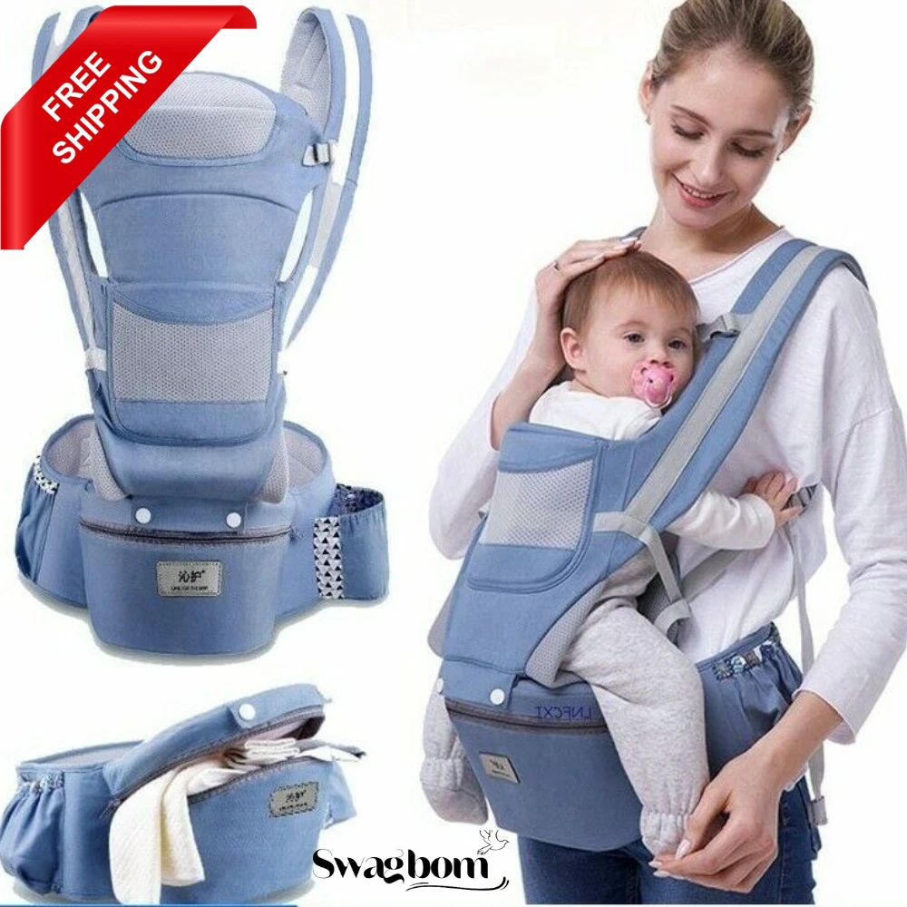 Portabebés Ergonómico De 0-48 Meses 3 En 1 Para Bebé Canguro Bolso Frontal  Niños