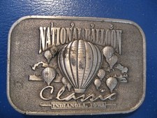 Vintage K Products 202, 1995 National Ballon Classic belt buckle Indianola, Iow