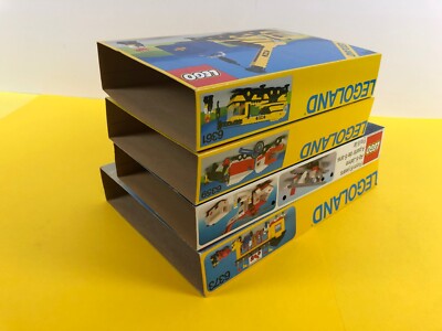 LEGO Vintage Classic Town Bundle Job Lot 386 6359 6373 6361 Empty