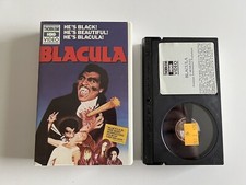 BLACULA - BETA VERY RARE - 1972 William Marshall HORROR THORN/EMI/HBO CLAMSHELL