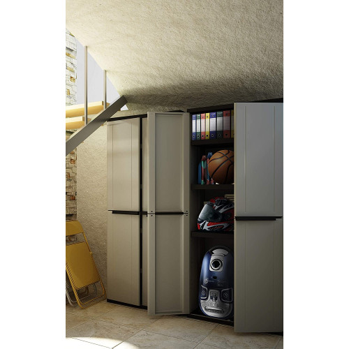 Thumbnail - Terry J-line 268 Vollregal-kleiderschrank Aus Polypropylen Mit 2