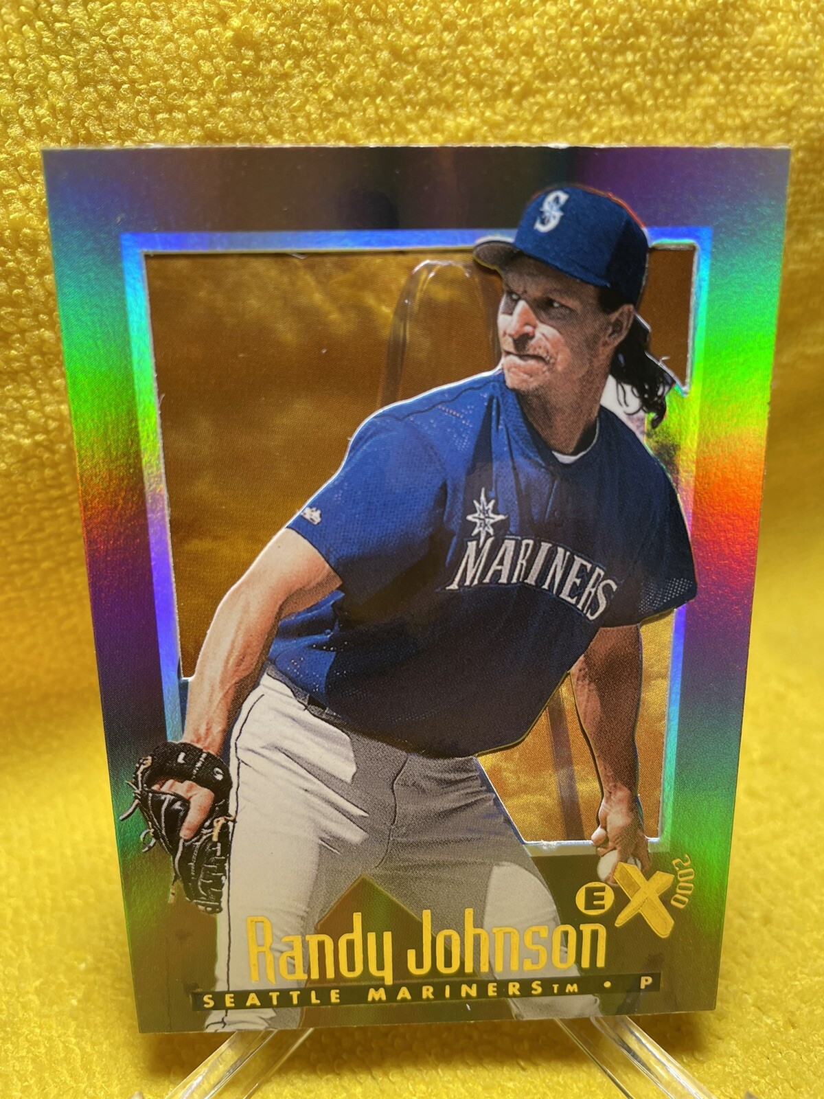 1997 SkyBox E-X2000 Randy Johnson Seattle Mariners #41