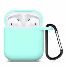 AirPods Silicone Case Cover Shockproof Protective Skin for Charging Case Gen 1 2