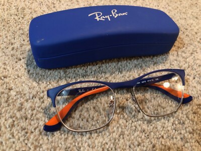 Junior / Kids Ray-Ban Eyeglass Frames RB 1054 Blue and  display picture 1