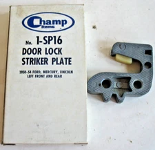 New Champ Items Problem Solver Door Lock Striker Plate No. 1 - SP16