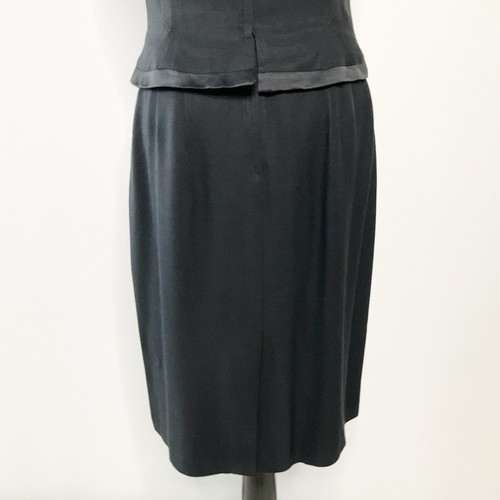 Vintage Hannah Hardy Womens Black Sophisticated Heritage A-line Dress SZ 8 - Picture 7 of 9