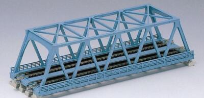Kato N-Skala Truss Bridge 248mm - Graue Fachwerkbrücke Für Modelleisenbahn
