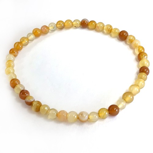 Natural Stripe Agate Gemstone Stretch Bracelet 4 6 8mm 10mm 12mm 7.5" - Picture 83 of 85