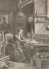 Louis Napoléon incarcéré au fort de Ham (1840-1846) graveur Leguay 1853 France