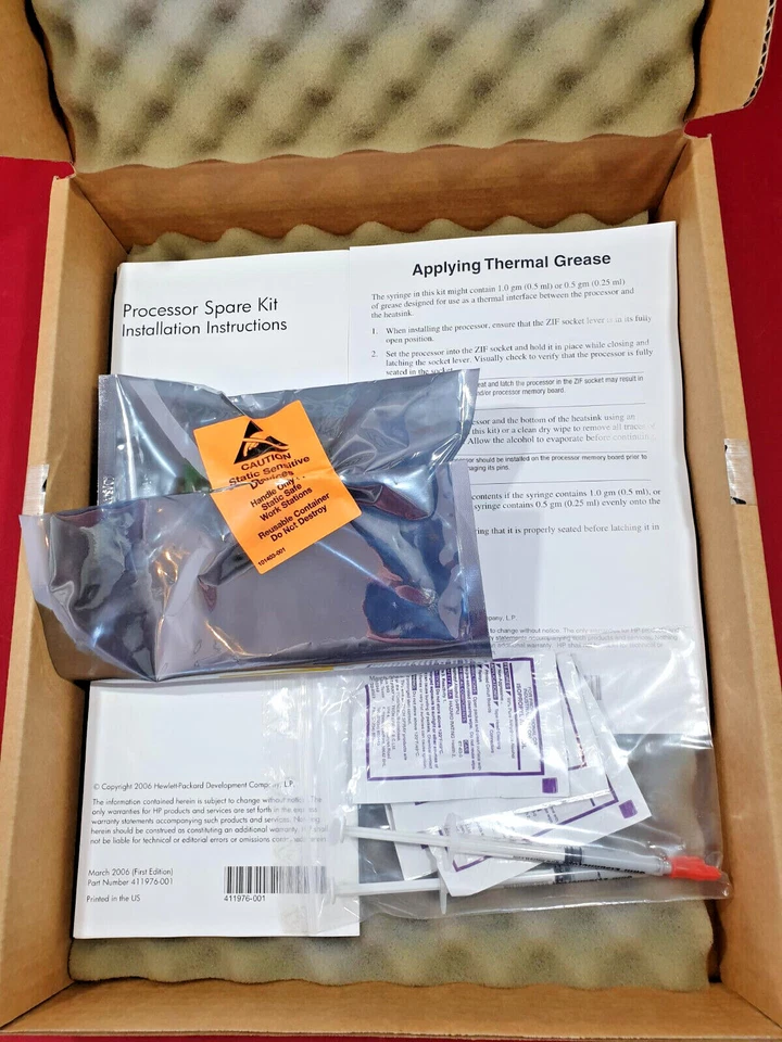 AMD Opteron 6124HE 8-Core 1.8GHz 6400MHz FSB 12MB L3 Cache Socket G34 602104-001 - Image 2 of 4