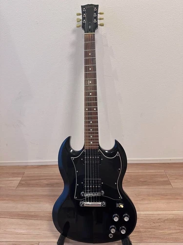Gibson SG Ebony USA with Original Soft Case From JAPAN