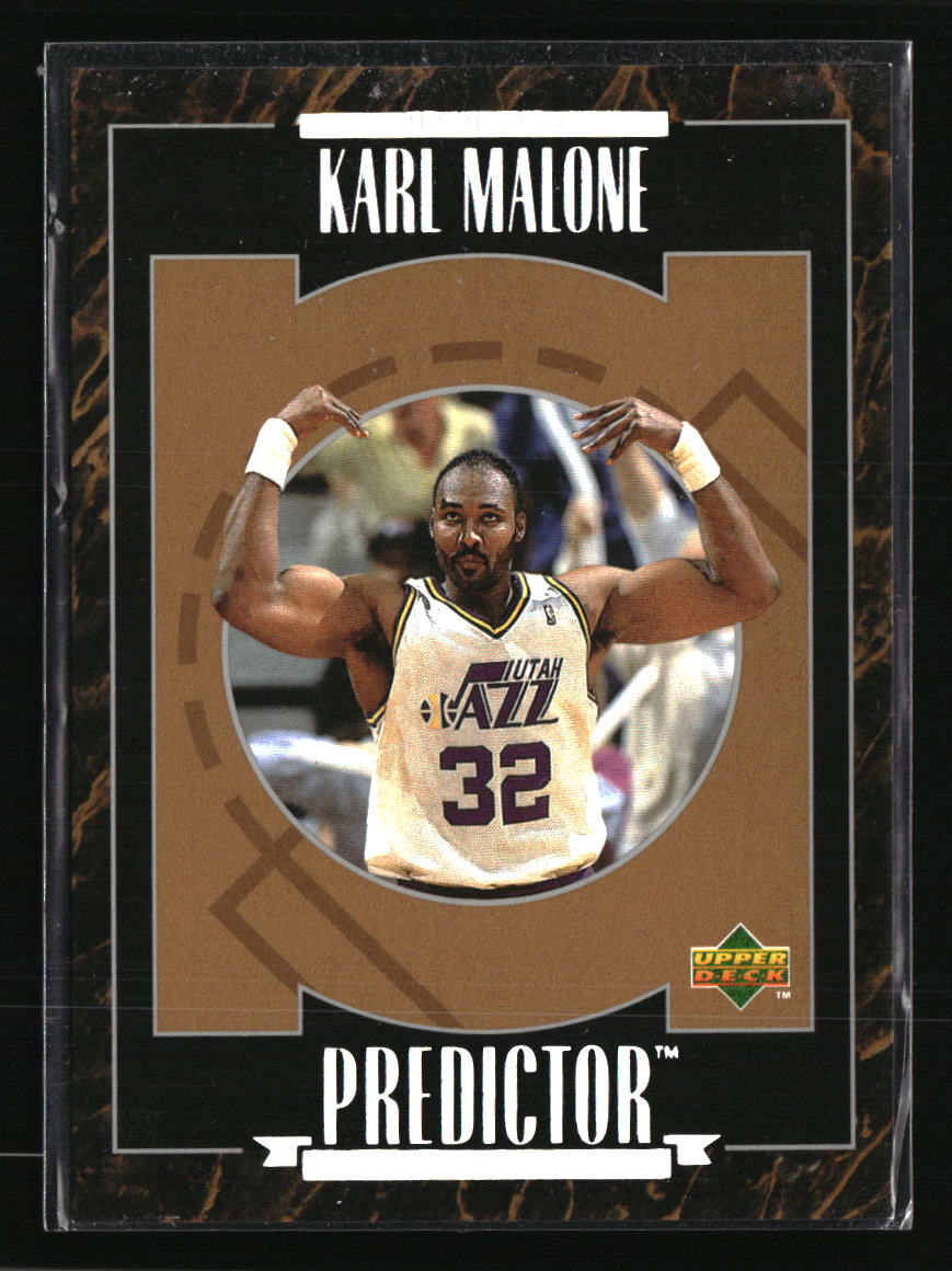Karl Malone 1995-96 Upper Deck #R8a BASKETBALL Card