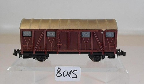 Lima Spur N 1/160 gedeckter Güterwagen 2-achsig der DB #8015 | Zustand: Gebraucht