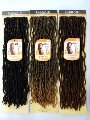 I&I Hair Innocence EZCROCHET 3X Faux Locs Crochet Braiding Hair
