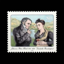 Germany, Scott 1438, Hebel. Poet, 1985, MNH, 108317