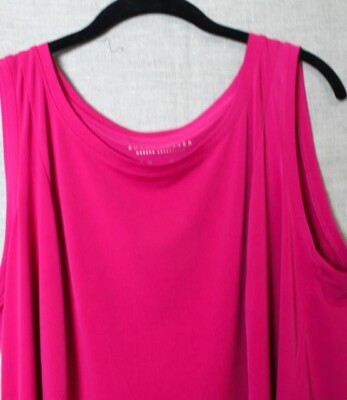Susan Grave Modern Essentials Liquid Knit Fit & Flare Top, Size 1X Style A352201