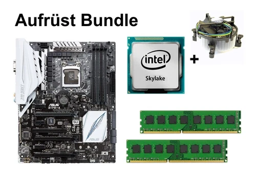 Aufrüst Bundle - ASUS Z170-A + Intel Core i5-6500T + 32GB RAM #114138