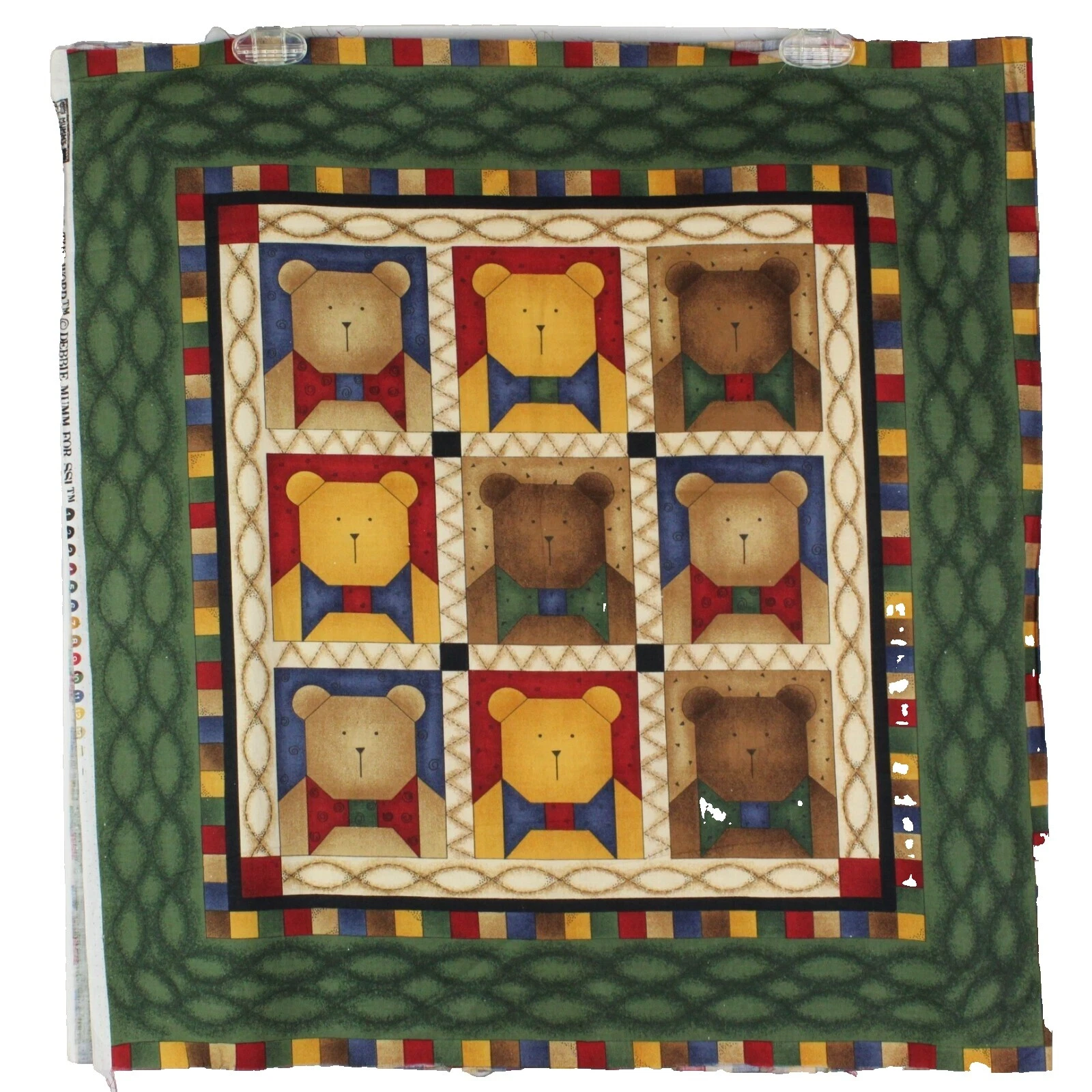 Tela Multicolor Debbie Mumm cuadrados