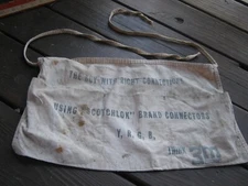 Vintage Carpenter's Nail Apron Cloth COTCHLOK Brand Connectors Think 3M Company