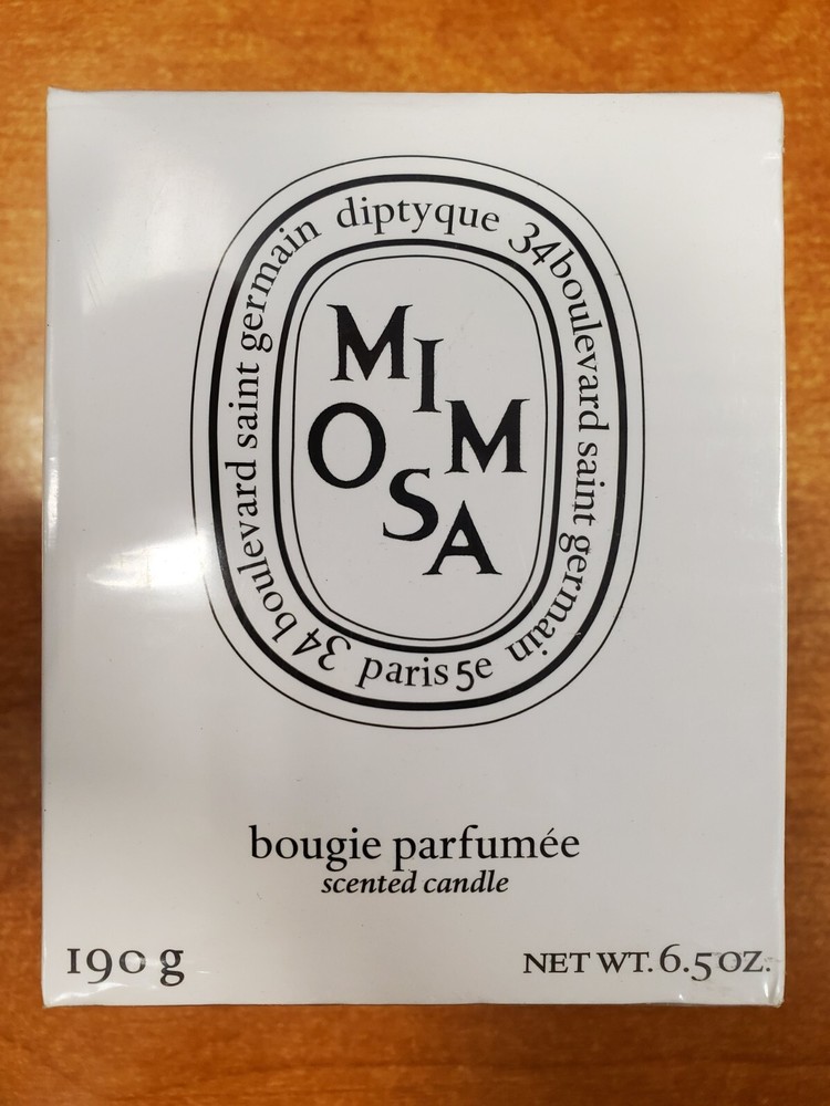 Diptyque Mimosa Candle Bougie Parfumee Scented Candle 6.5 oz.  E10E