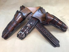 Double Holster Rig And Shot Shell Belt, SASS, Cowboy Action S.O.45*