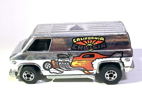 Hot Wheels Vintage California Cruisin' Super Van Chrome BW Blackwall HK 1980 - Picture 4 of 6