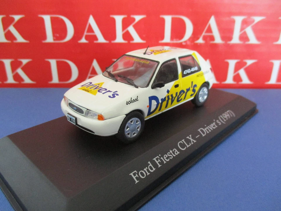 Die cast 1/43 Modellino Auto Ford Fiesta CLX Scuola Guida 1997 - Immagine 2 di 4
