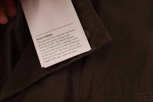 NWT Timberland Trench Coat Mens Large Earthkeepers Waxed Cotton Vintage Look - Picture 5 of 22