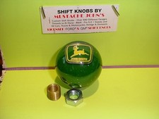John Deere 2 Custom Glitter Shift Knob  Car Truck Tractor Solid Green 