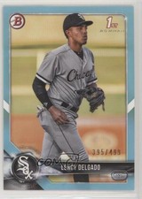 2018 Bowman Draft Sky Blue 395/499 Lency Delgado #BD-37 0l2