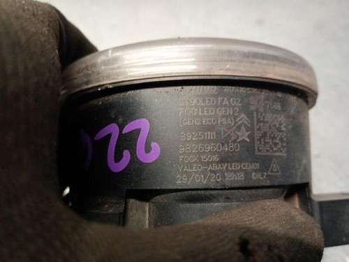 9826960480 nebelscheinwerfer links 5529001 PEUGEOT 5008 II MC MJ MR M4