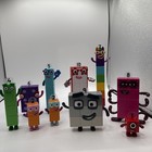 Numberblocks Show Character Math Toy Figure Lot 10 Missing 3 Learning — photo 2