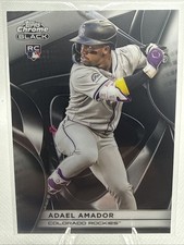 2025 Topps Chrome Black - Adael Amador #147 (RC)
