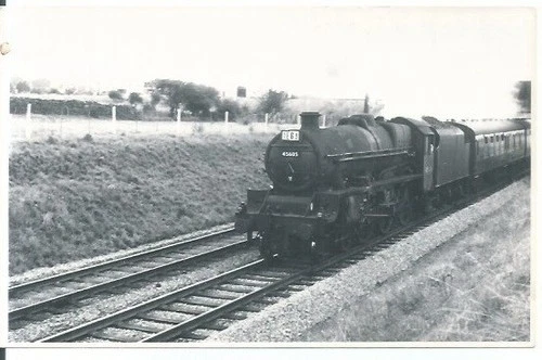 CYPRUS OLD FOTO RAILWAY JUBILEE CLASS 45605