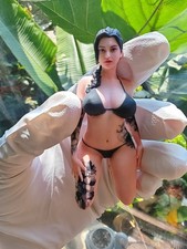 USA Diorama Scene Prop 1:18 Kneeling Tattooed Beauty Doll Miniature Figure Toys