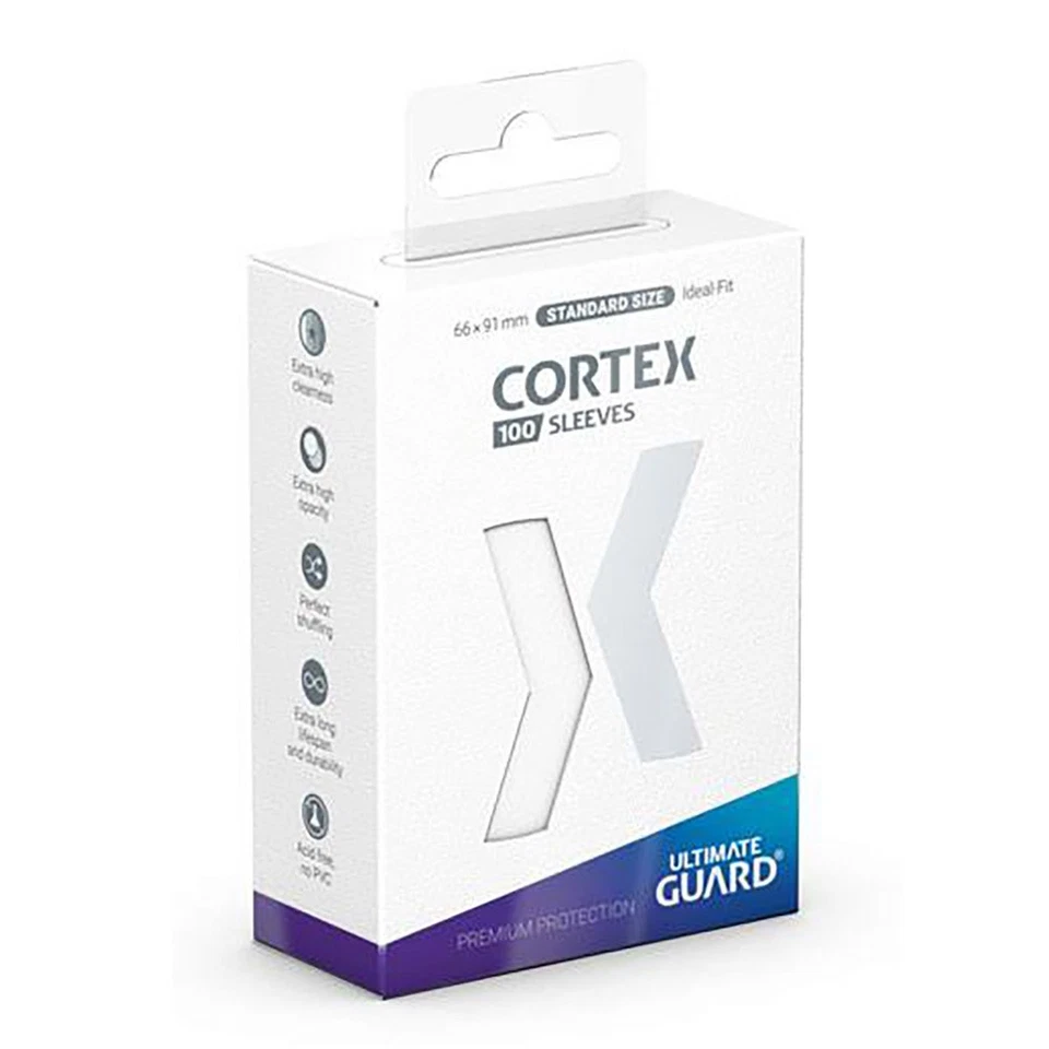Ultimate Guard TCG - CORTEX Trading Card Sleeves 100-Pack - White