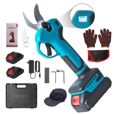 Akku Elektro Gartenschere 650W 30mm Äste Schneidwerkzeug